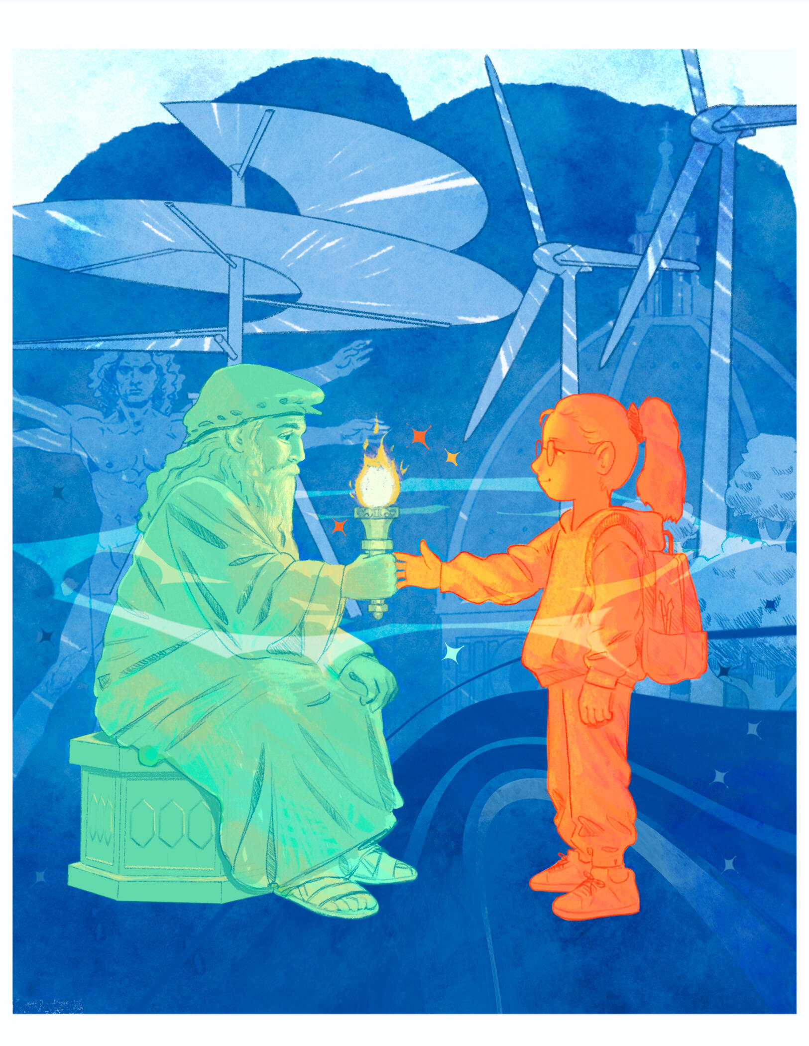 Leonardo and the new generation